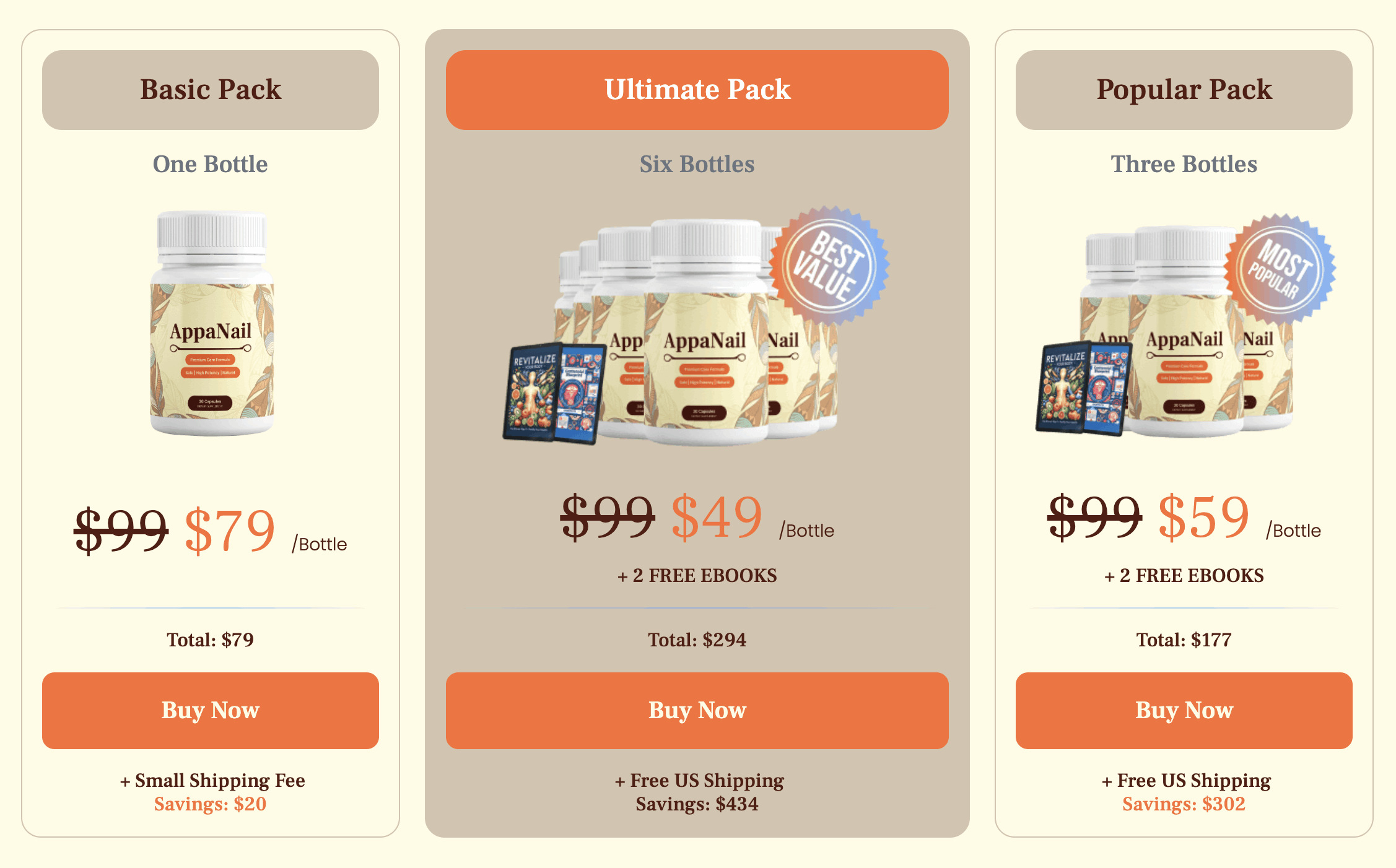 Buy AppaNail 6 Bottles